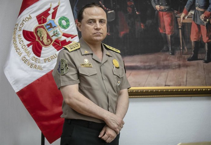 Archivo - Raúl Alfaro, antiguo comandante general de la Policía Nacional del Perú, ya fallecido.
