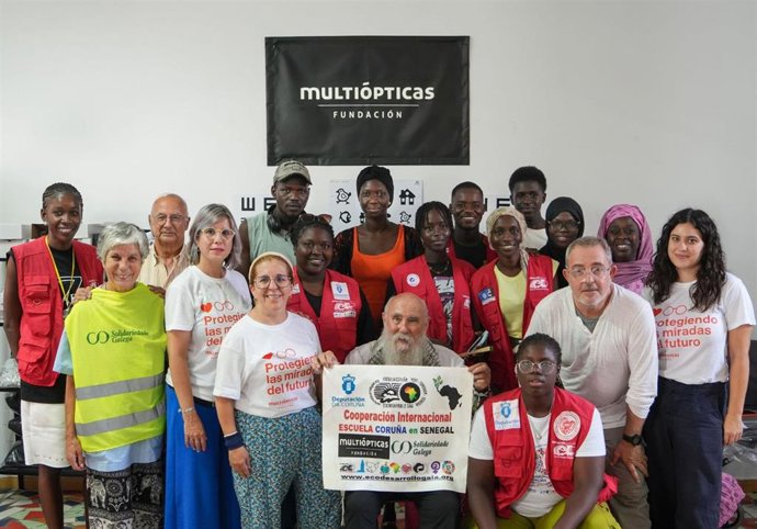 Fundación Multiópticas realiza más de 1.500 revisiones visuales y auditivas en Senegal