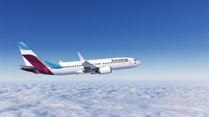 Archivo - Eurowings Boeing 737-8 Max.