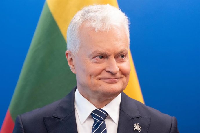 September 21, 2026, Bronx, New York, USA: Gitanas Nauseda, President, Republic of Lithuania as he along with Edgars Rinkevics, President, Republic of Latvia and Alar Karis, President, Republic of Estonia meets UN Secretary-General Antonio Guterres at UN H