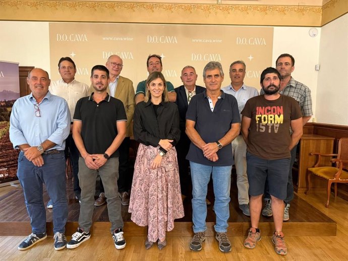 Los participantes en la reunión