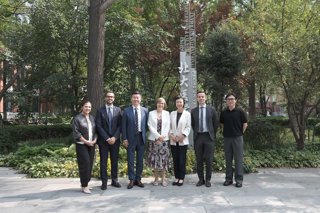 Imagen de la visita del Instituto de Salud Carlos III a China.