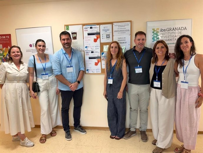 Profesionales del Distrito Jaén-Jaén Sur que han participado en el taller.
