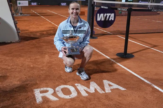 Archivo - Elina Svitolina, campeona WTA 1000 Roma