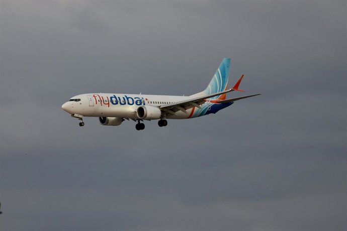 Avión de la aerolínea Flydubai