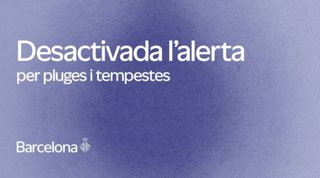 Avís que l'alerta queda desactivada