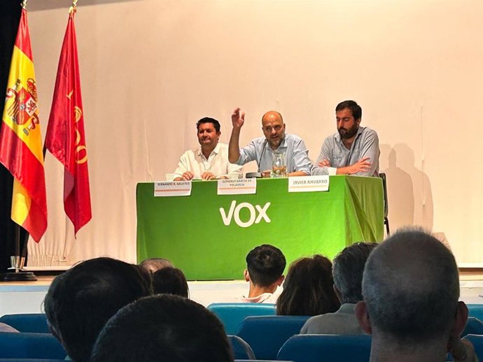 Asamblea convocada por Vox en Sevilla