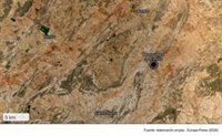 La AB-302 queda cortada entre Montealegre del Castillo y La Higuera (Albacete) por balsas de agua y barro