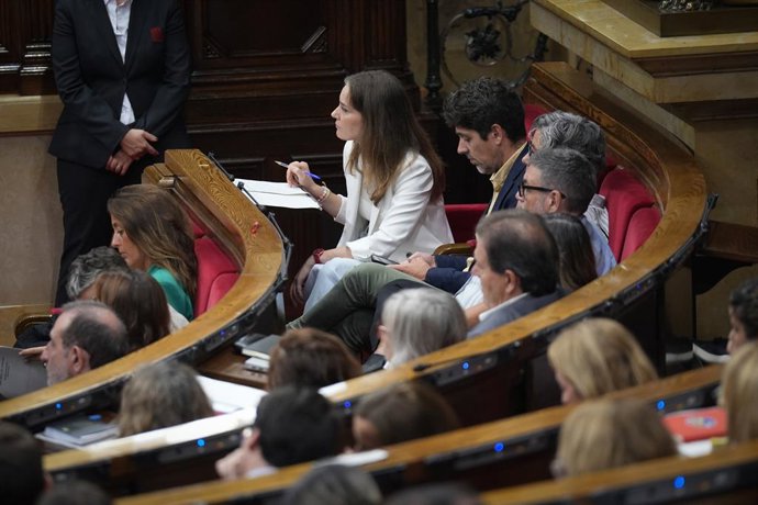 La diputada de Comuns, Jéssica Albiach