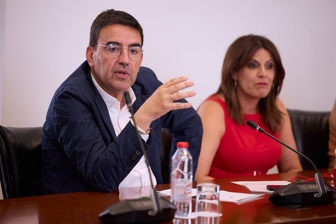 El parlamentario del PSOE-A Mario Jiménez, en una foto de archivo.