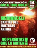 PACMA convertirá Medinaceli (Soria) en el "nuevo Tordesillas" para erradicar también el Toro Jubilo