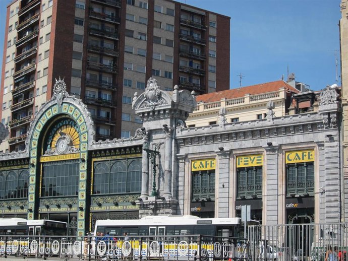 Archivo - Estación de La Concordia en Bilbao