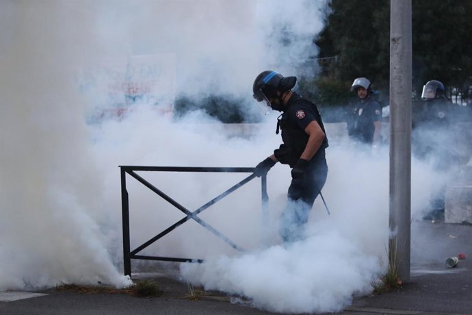 Imatge d'arxiu d'unes protestes estudiantils a França
