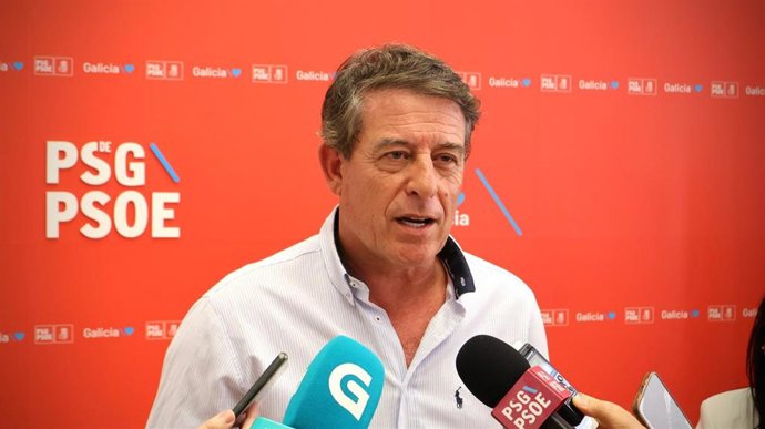 El secretario xeral del PSdeG, José Ramón Gómez Besteiro