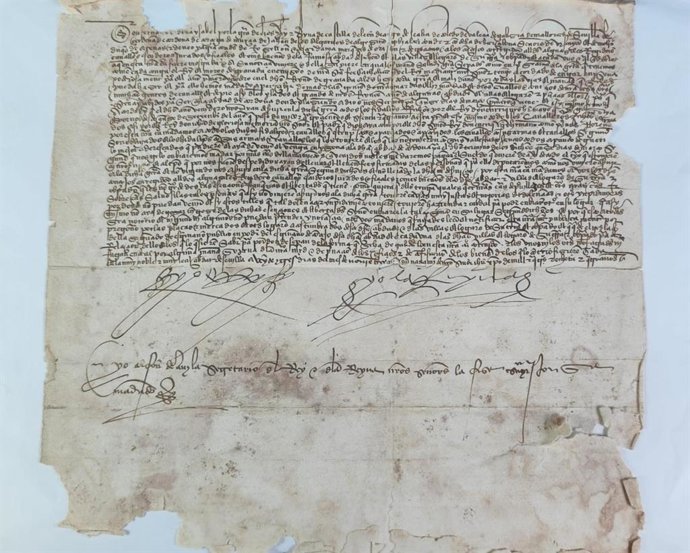Imagen del documento expuesto