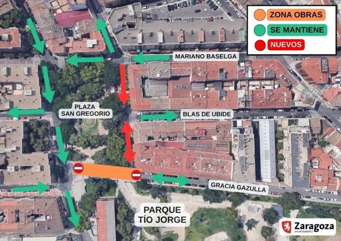 El Ayuntamiento de Zaragoza intensifica el ritmo de las obras para una mejor movilidad y reducir molestias en las fiestas del Pilar