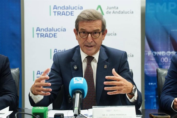 El consejero de Universidad, Industria, Energía e Innovación de la Junta de Andalucía, Jorge Paradela.
