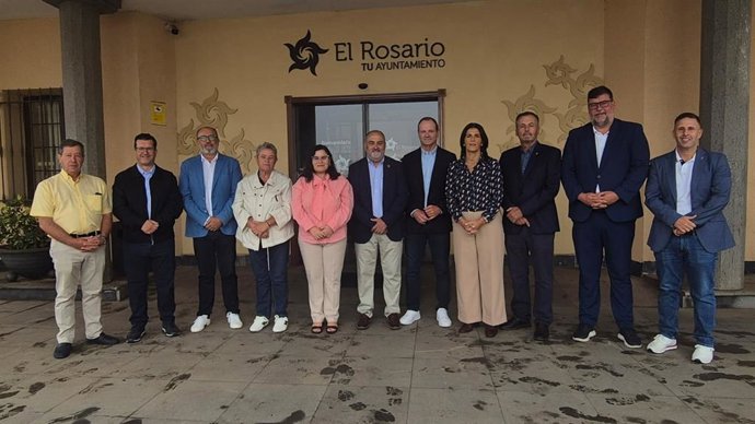 Sesión ordinaria del Comité Ejecutivo de la Fecam en El Rosario (Tenerife)