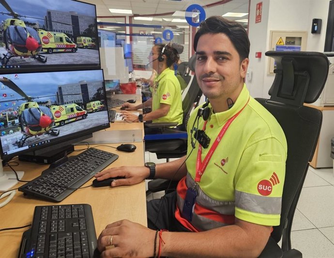 Mohamed Bouzalmat, enfermero coordinador SUC