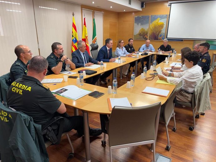 La Junta Local de Seguridad de Fraga se ha reunido este viernes para establecer el disporitivo de cara a las fiestas del Pilar.