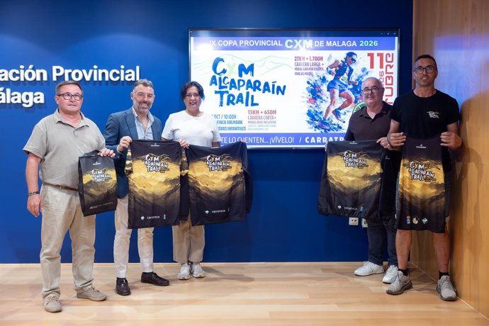 Presentación del 'Alcaparraín Trail'.