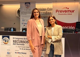 La directora de Compensación y Organización de Hefame, Remedios Sánchez, y la responsable de Conocimiento e Igualdad, Fany Ruiz