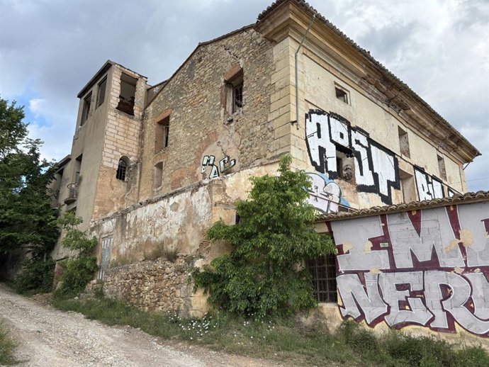 El Molino de los Frailes y antigua fábrica de muñecas de Segorbe (Castellón) entra en la Lista Roja de Hispania Nostra