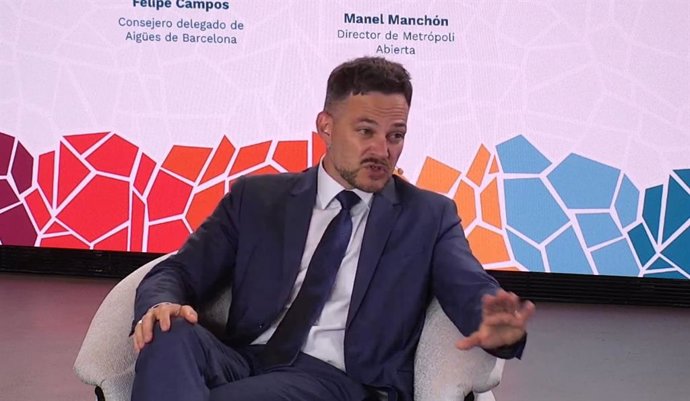 El consejero delegado de Aigües de Barcelona, Felipe Campos