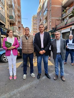 Visita de Samuel Vázquez a Palencia .