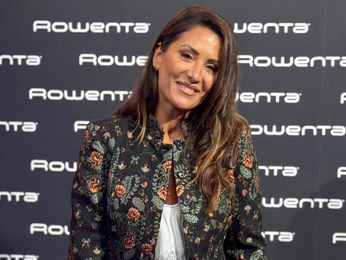 Nagore Robles en la inauguración de Casa Rowenta