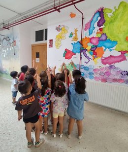 Alumnos de la Escuela Infantil 'La Julianita' de Aracena.
