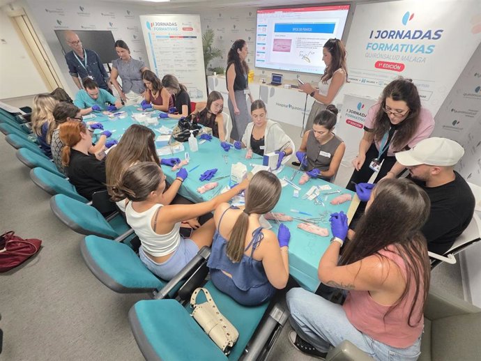 Imagen de las primeras Jornadas Formativas Quirónsalud Málaga.