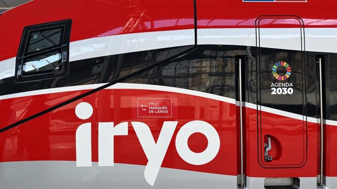 Iryo homenajea a Málaga con un tren dedicado a la calle Larios.