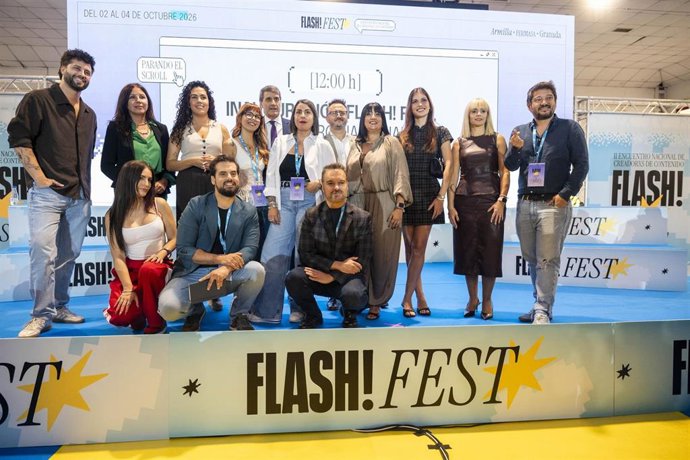 Inauguración de FLASH! Fest en la Feria de Muestras de Armilla, Fermasa.