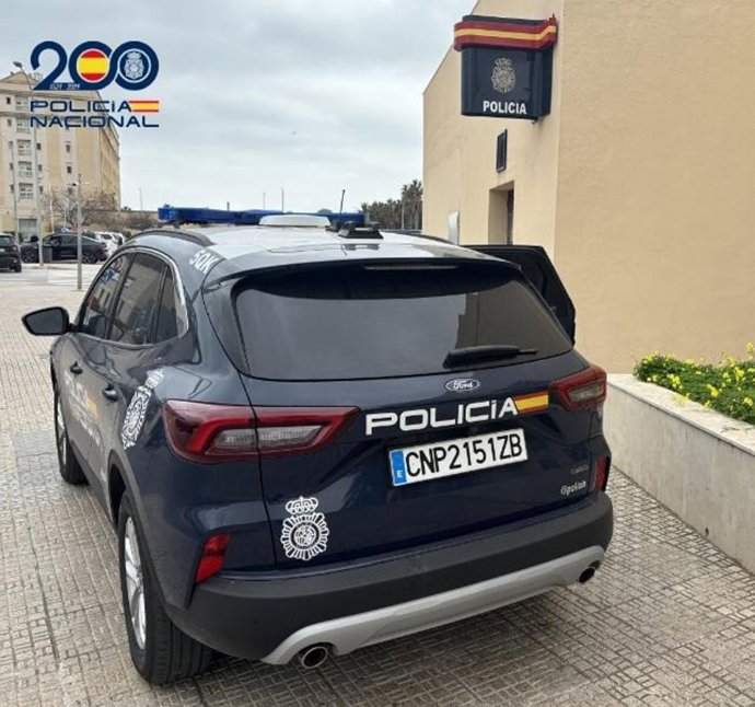 Imagen de un vehículo de la Policía Nacional