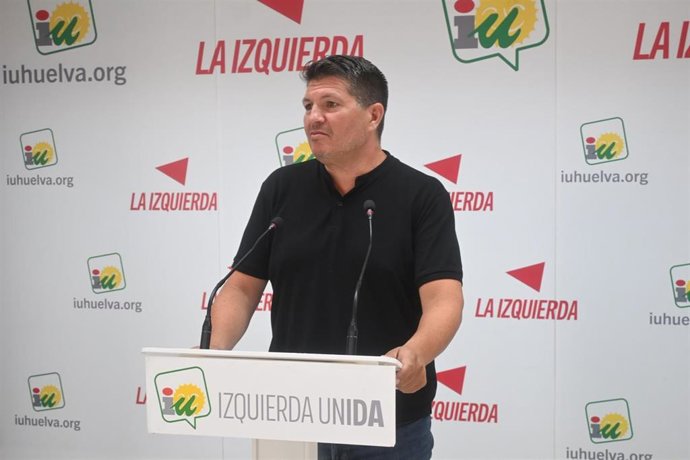 El coordinador provincial de IU y diputado provincial, Marcos Toti.