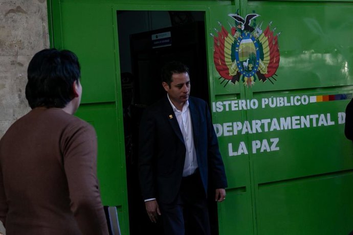Archivo - El vicepresidente de Bolivia, Edmand Lara.