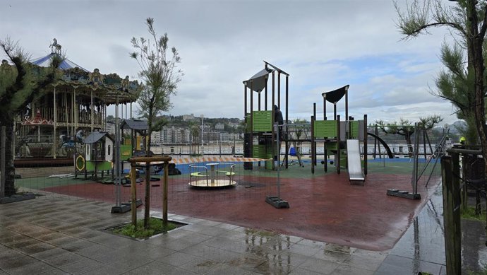 Archivo - Parque infantil de Alderdi Eder