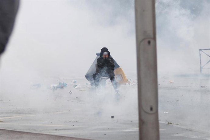 Protestas de estudiantes en París, a 1 de octubre de 2026 