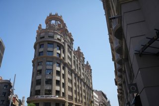 Archivo - La seu de CCOO a Barcelona
