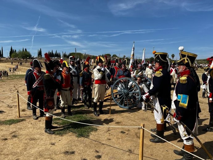 Archivo - Imagen de archivo de la recreación de la Batalla de Bailén