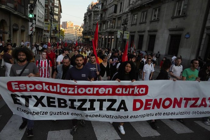 Manifestación de Bilbao