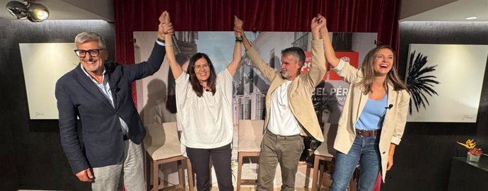 Isabel Pérez presenta su candidatura a la Alcaldía de Marbella (Málaga)