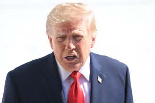 October 1, 2026, Washington, District of Columbia, USA: President Donald Trump talks to the media before boarding Marine One on the South Lawn of the White House in Washington. Trump heads to Texas to visit Peterbilt Motors in Denton to highlight manufact