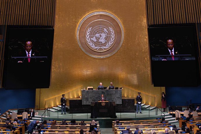 El presidente de Etiopía, Taye Atske Selassie, ante la 81 Asamblea General de la ONU