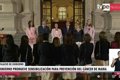 Palacio de Gobierno se ilumina de rosa para sensibilizar sobre el cáncer de mama