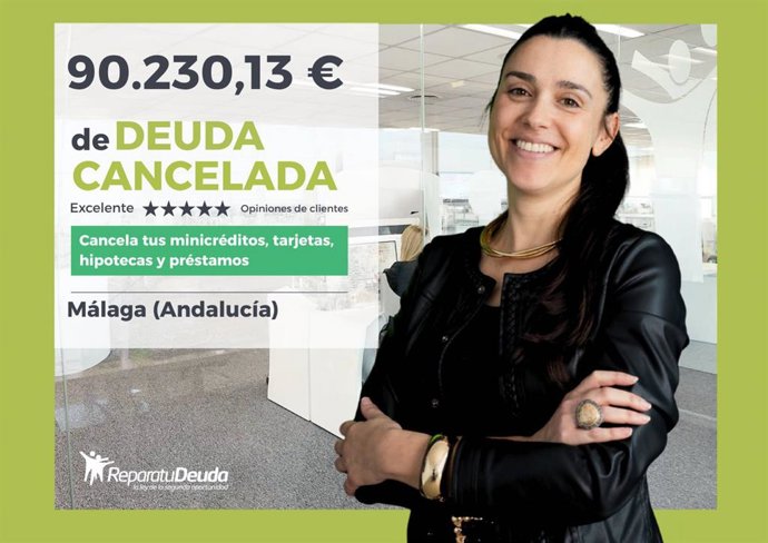 90.230,13 € de deuda perdonados a un matrimonio de Málaga (Andalucía)