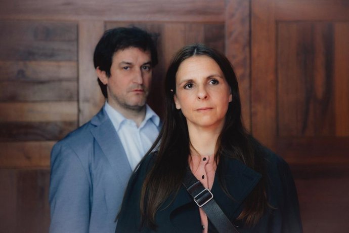 Sandra Monclús y Xavi Sáez, actores de 'El imperativo categórico'