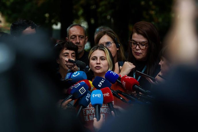 La portavoz del Sindicato de Inquilinas, Valeria Racu