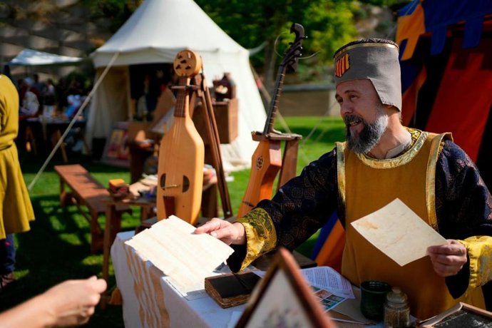 Recreación del campamento de Jaume I en València